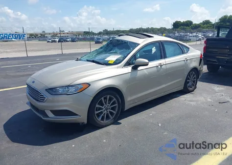 2017 Ford Fusion Se из США, поврежденный, VIN 3FA6P0H7XHR377587